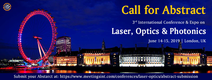 3rd International Conference & Expo on Laser第三屆國際激光、光學與光子會議