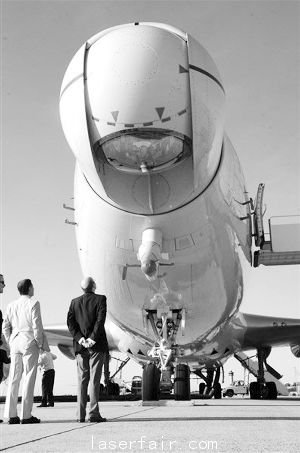 YAL-1機載激光系統，目前全世界最大的可移動激光炮塔裝置